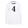 Real Madrid David Alaba #4 Hemmatröja 2022-23 Långa ärmar